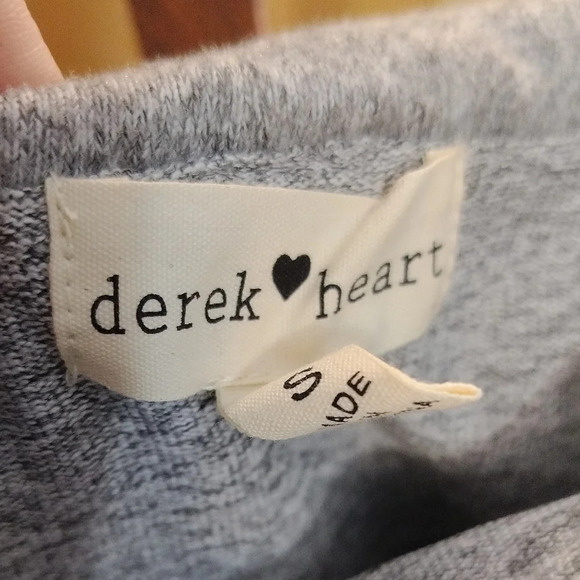 Derek Heart Gray Asymmetrical Sleeveless Cocktail Dress - Picture 2 of 5